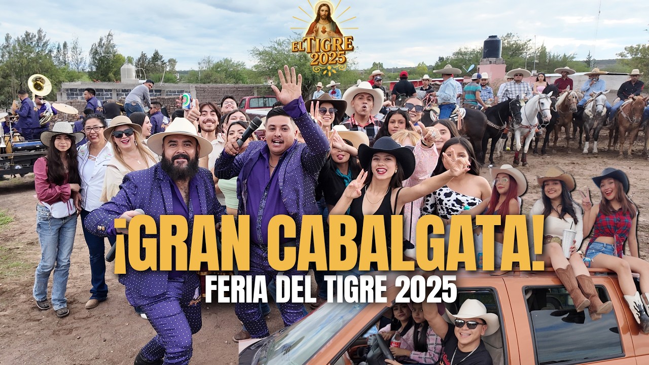 ¡Fiesta a lo grande en EL TIGRE! Así se vivió su tradicional cabalgata 🐎🔥
