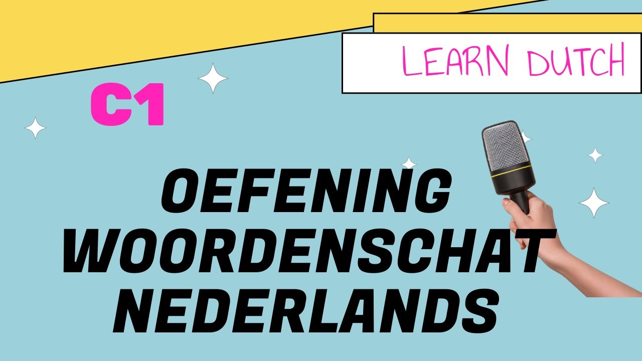 💥 Woordenschat Nederlands C1 💥 oefening