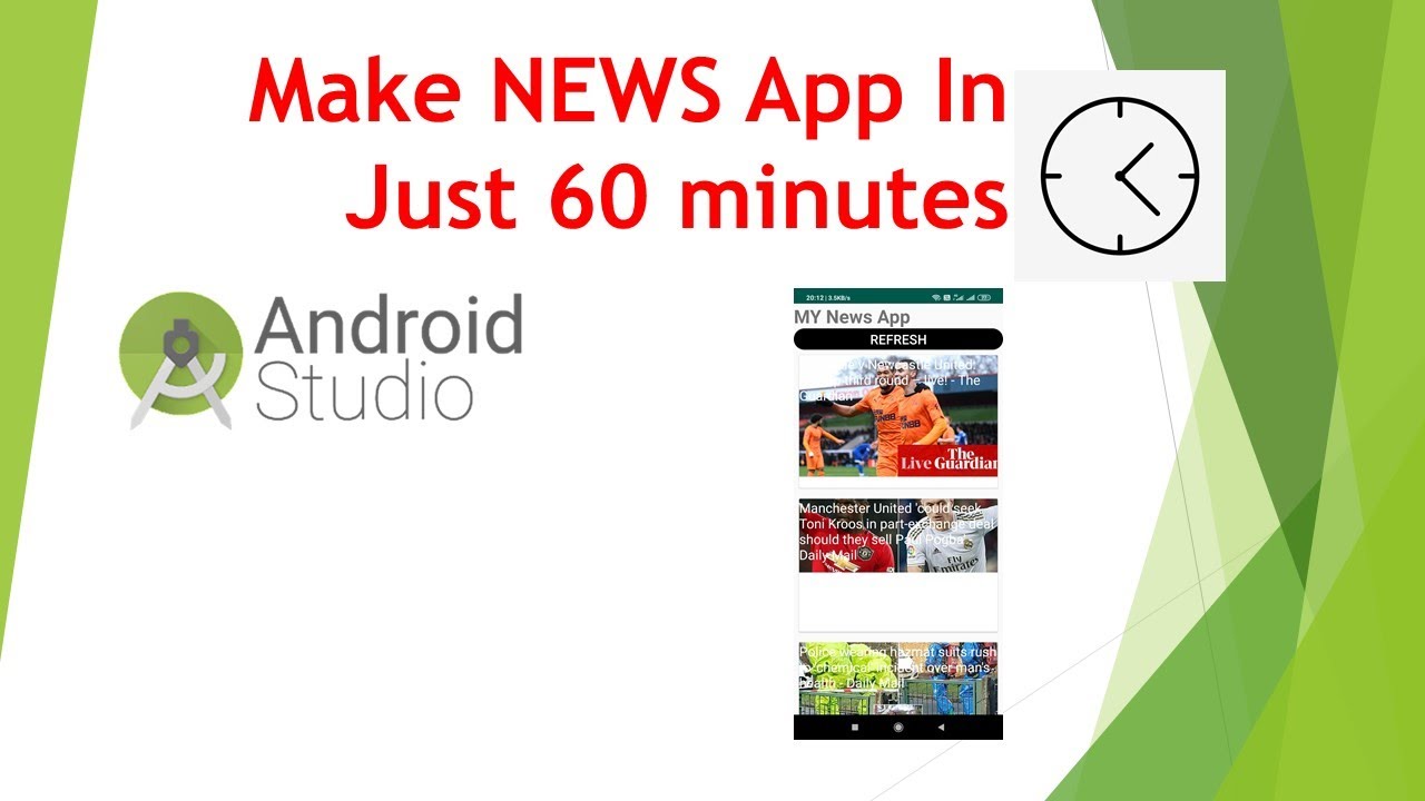 Build News App in Android Studio using API [Project -3]