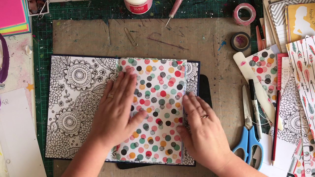 Putting together a Junk Journal