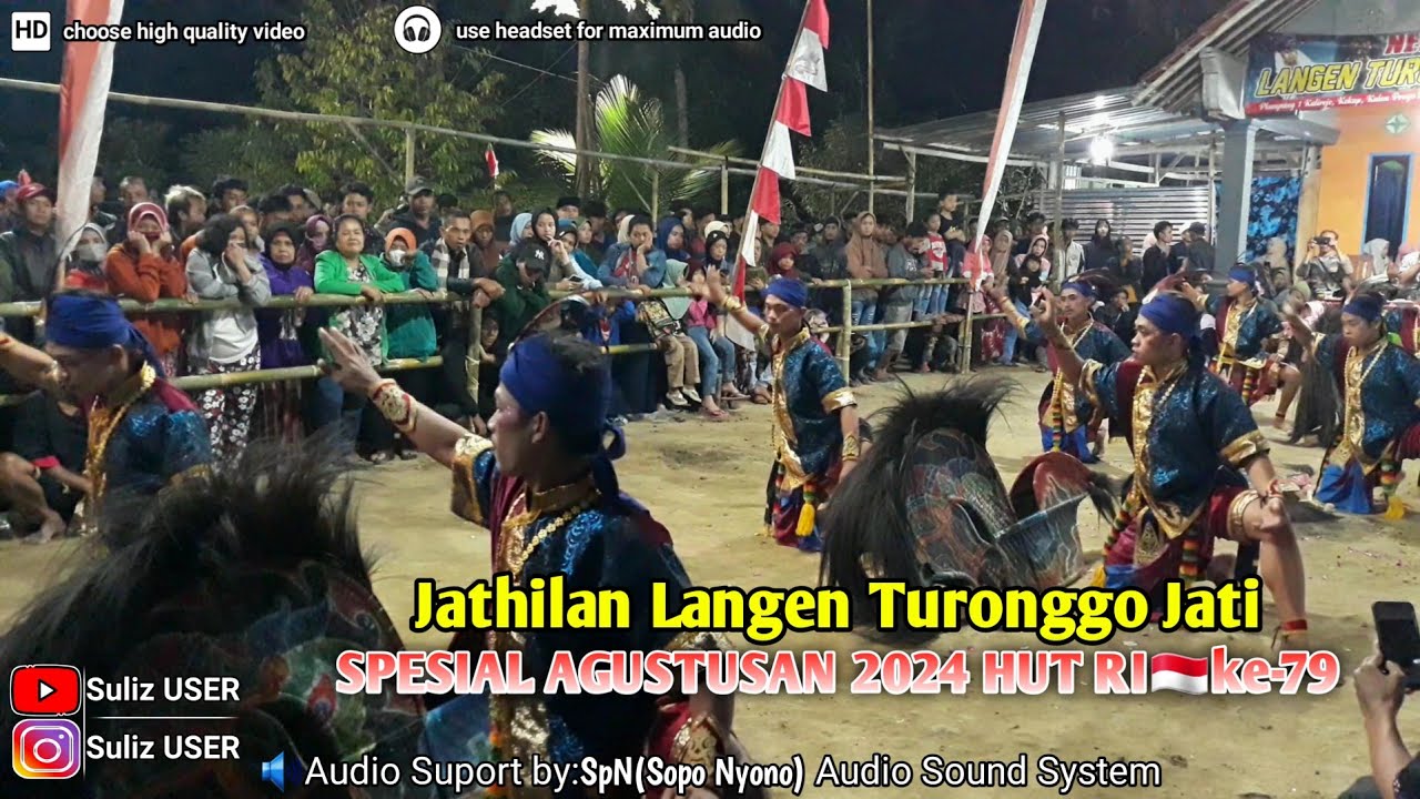 Jathilan LANGEN TURONGGO JATI babak kreasi Putra Full Ndadi❗|| Spesial HUT RI🇮🇩 ke-79