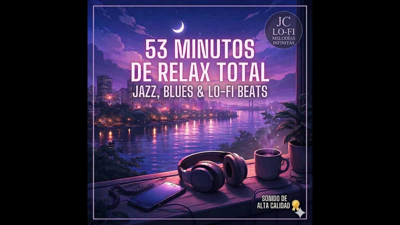 JC LO FI. Melodías infinitas  50 minutos de Hip Hop, Jazz y blues instrumental para concentrarse