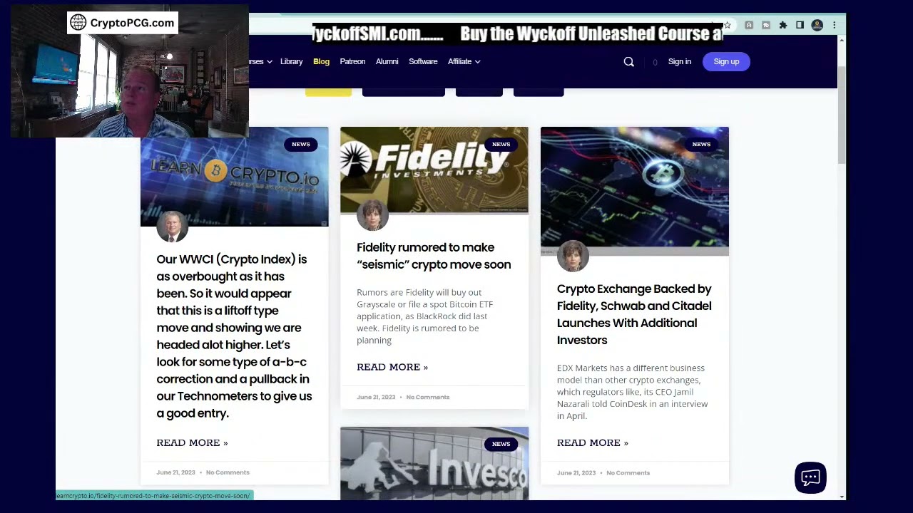 Stocks seeing sell pressure, Bitcoin/Crypto surging!  Let's discuss with Todd  Butterfield