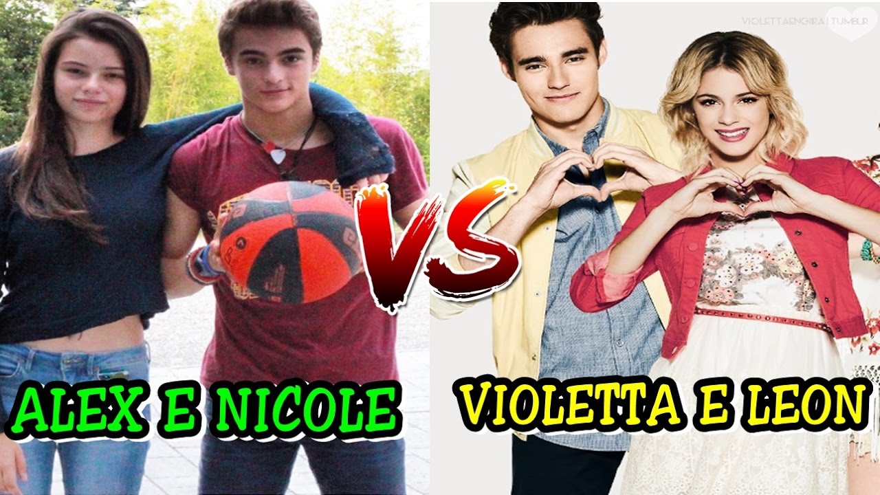 Alex e Nicole Vs Violetta e Leon [ Scrivetemi Sotto Chi Preferite ]