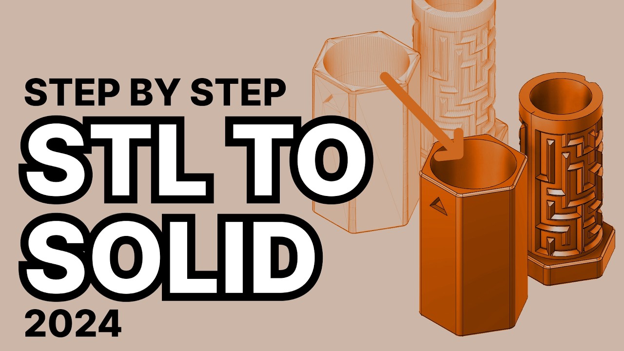 Convert STL Mesh to a Solid Body in Autodesk Fusion (2024)