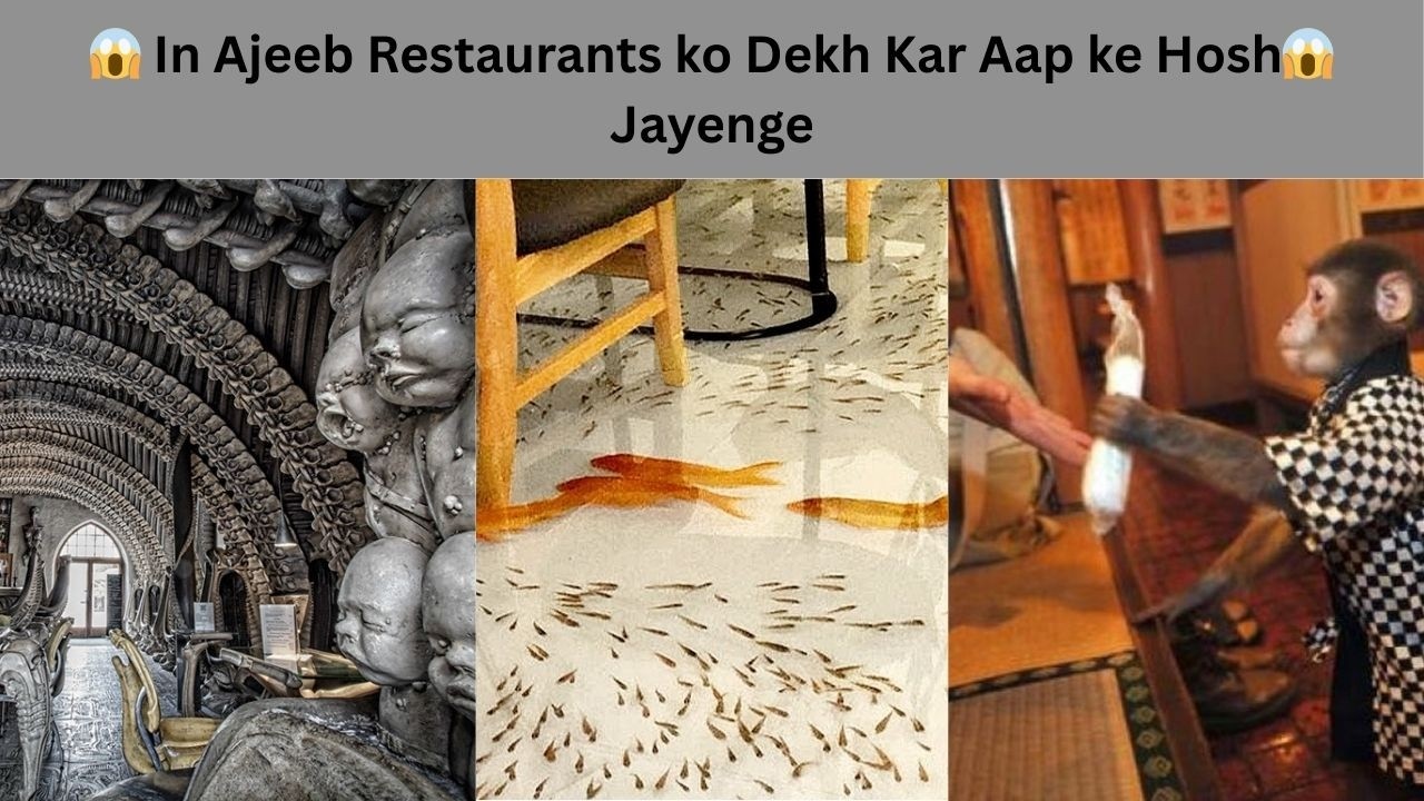 In Ajeeb Restaurants ko Dekh Kar Aap ke Hosh Ur Jayenge1