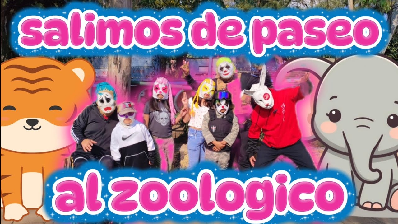 Visitamos el zoológico parque del pueblo/ risas animales y juegos 