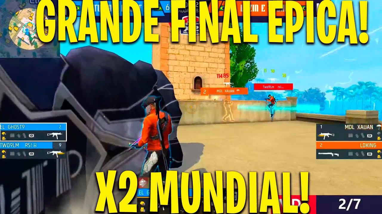 FINAL X2 MUNDIAL - E CAMPEÃO FLUXO TW09 E GHOST VS LDZIN E XAUAN! SURREAL 7 A 1 JOGADA EPICAA TW09!!