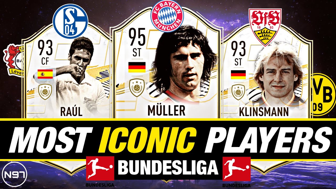 MOST ICONIC PLAYERS OF EVERY CLUB 😲😱 | BUNDESLIGA | ft. Bayern, Dortmund, Schalke,...