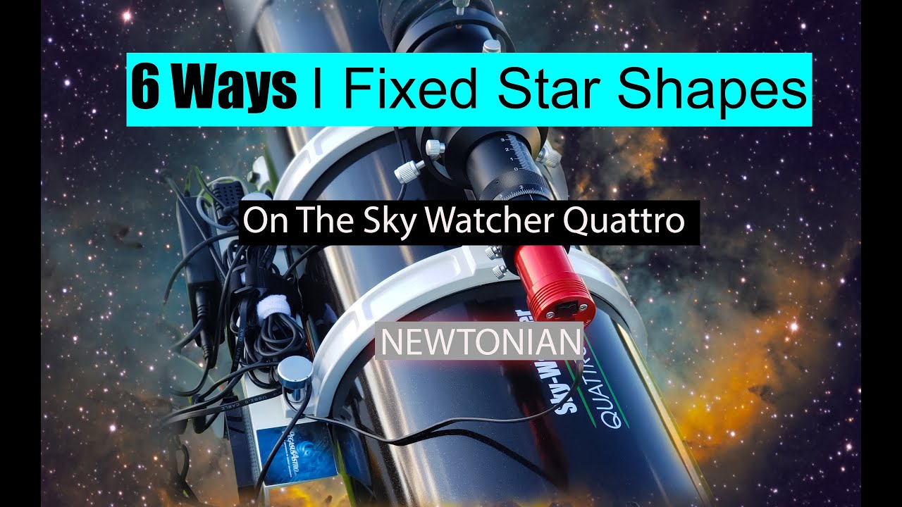 Исправление формы звезды SkyWatcher Quattro