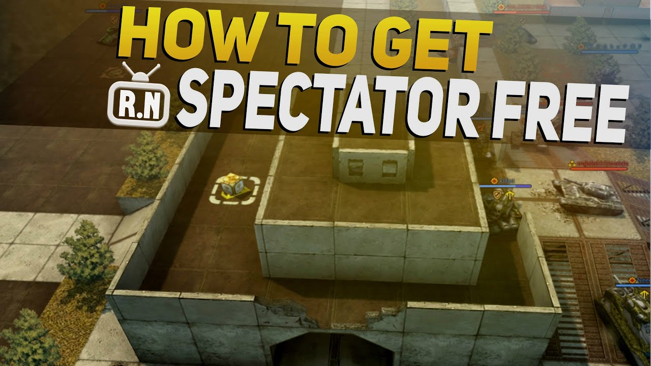 Tanki Online / How to get SPECTATOR /как стать спектатором / танки онлайн / 100%