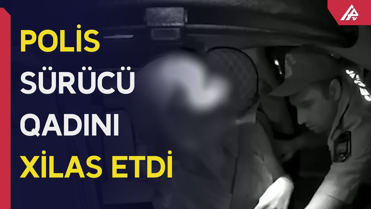Bakıda s&uuml;kan arxasında qıcolma ke&ccedil;irən qadın xilas edilib &ndash; APA TV