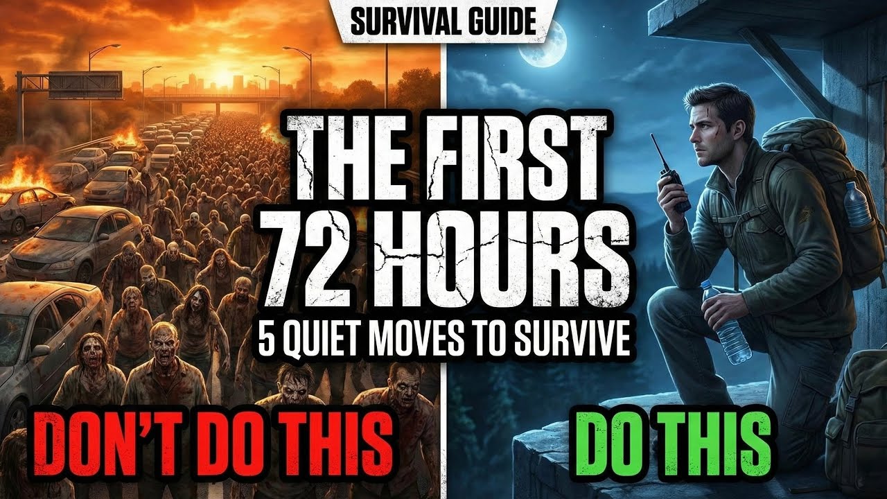 Zombie Survival Plan: Why Your First 72 Hours Will Kill You
