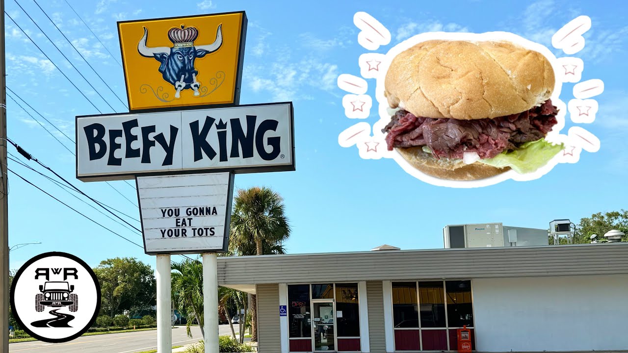 Iconic BEEFY KING: Best Roast Beef Sandwich? Orlando Florida