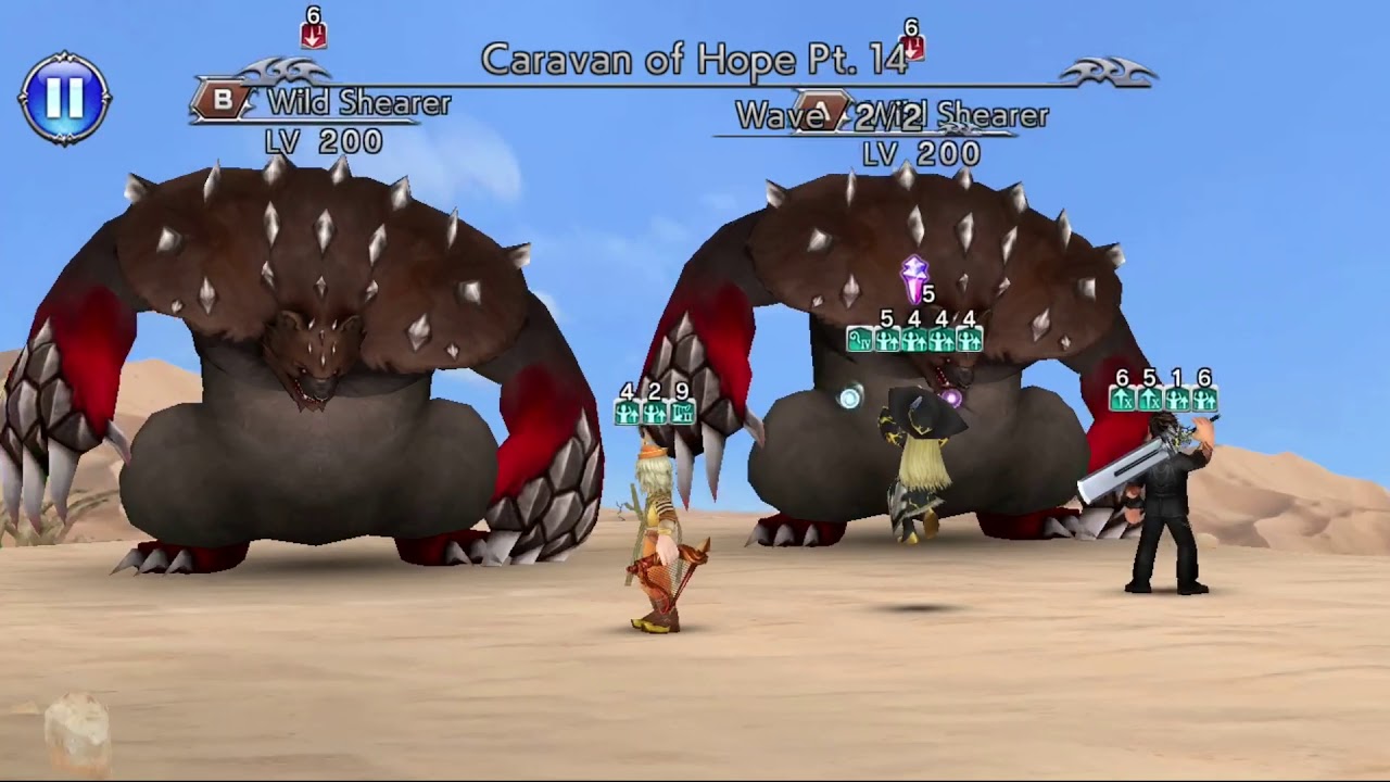 DFFOO Ciaran LC LUFENIA [Caravan of Hope] (Kuja, Edward, Gladiolus) 1M Score