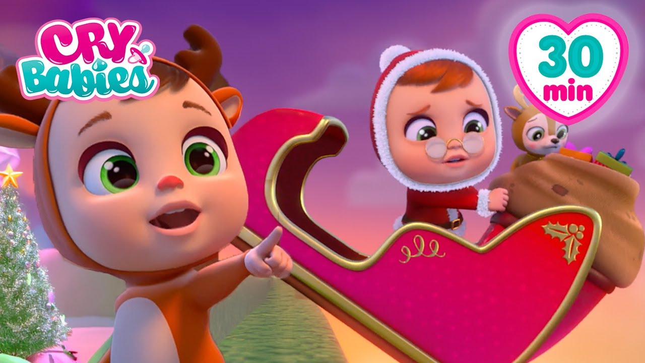 Babbo Natale riuscirà a consegnare tutti i regali? 🎁 🎄 | Cry Babies Italiano | Cartoni bambini