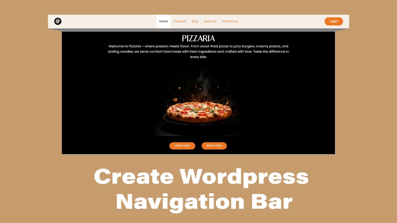 How to Add Animated Navigation Bar In WORDPRESS | 2025 Guide