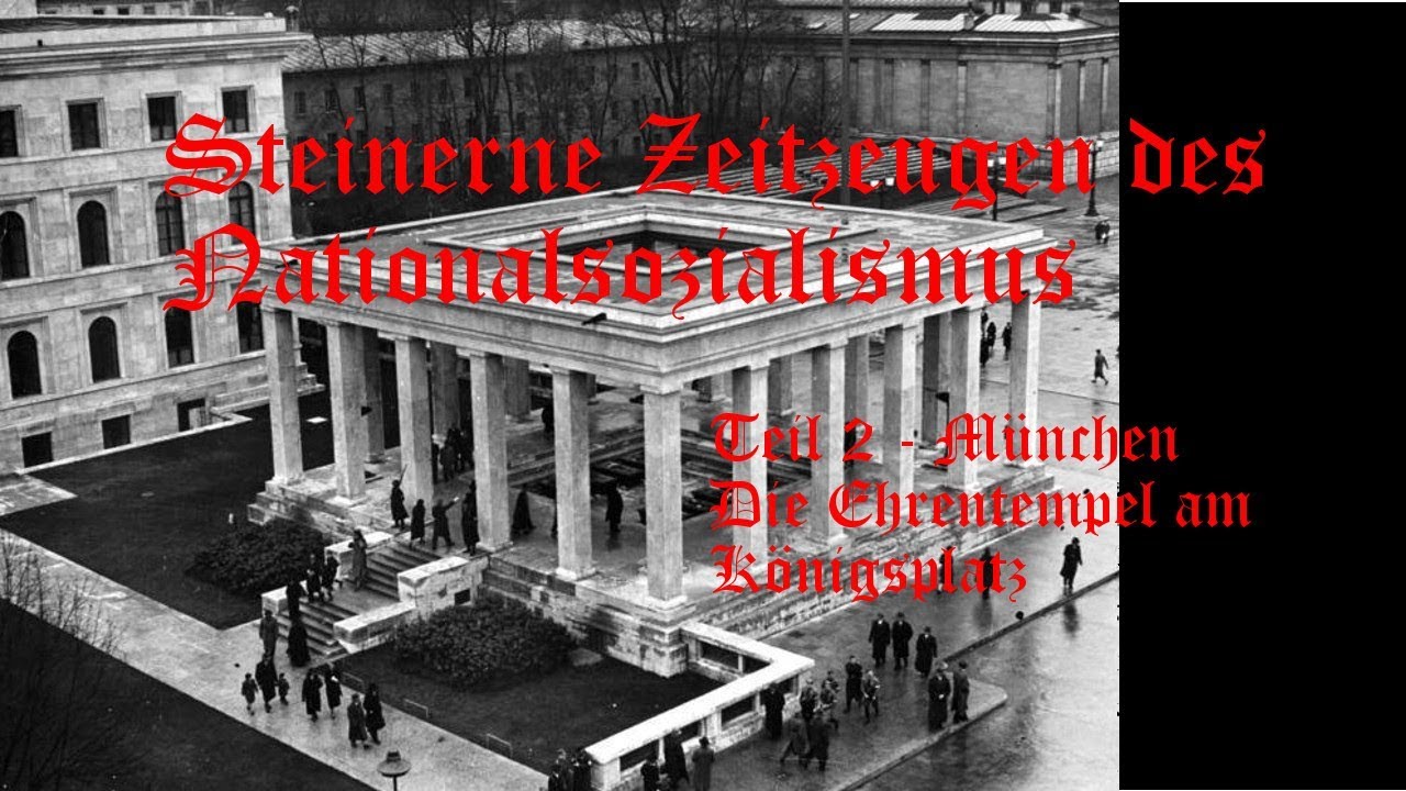 Die Ehrentempel am Königsplatz in München