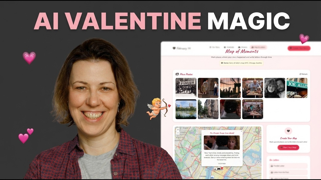 Your Valentine's AI Gift: Our Story, Dream Board & Map of Moments!
