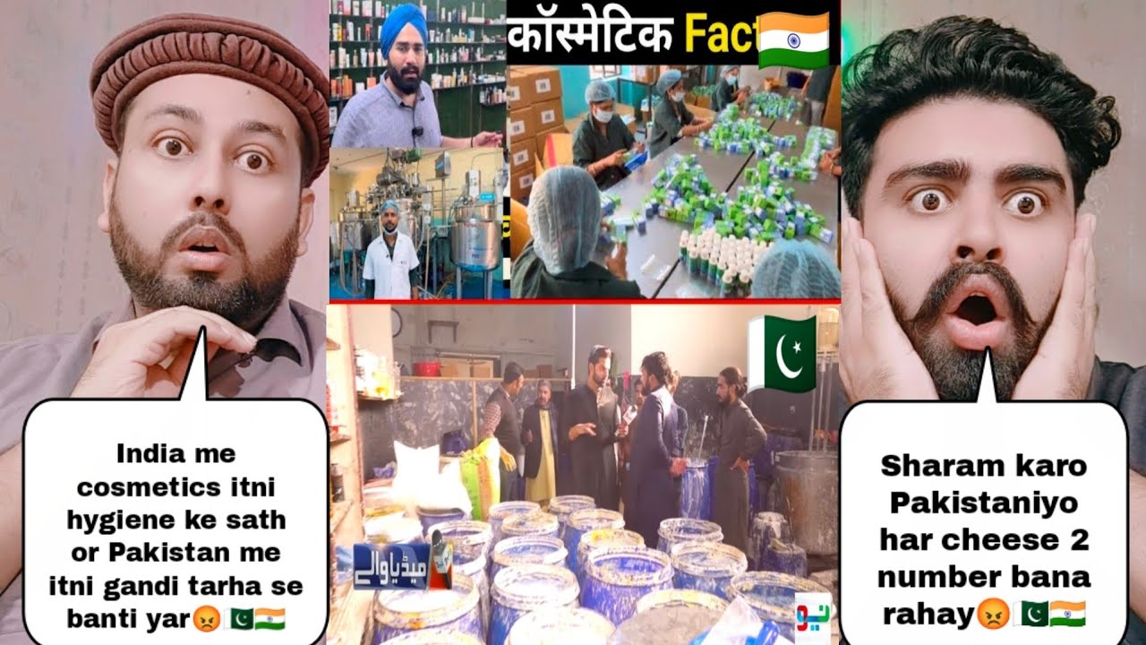India Cosmetics Making Hygiene Vs Pakistan Cosmetics Making Hygiene 