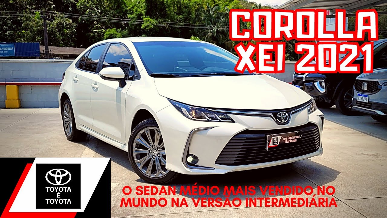 TOYOTA COROLLA XEI 2021 2.0 FLEX SEMINOVO DETALHES DO INTERIOR E EXTERIOR