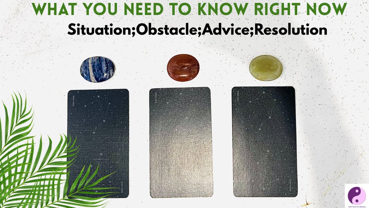**PICK A CARD**”WHAT YOU NEED TO KNOW RIGHT NOW!⚡️🌟👁️