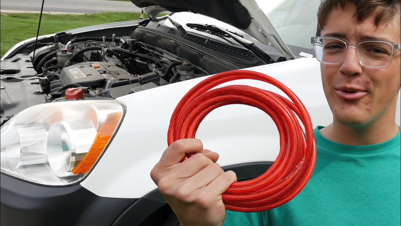 Как установить сабвуфер Powerline в Honda CR-V 2002-2006 годов