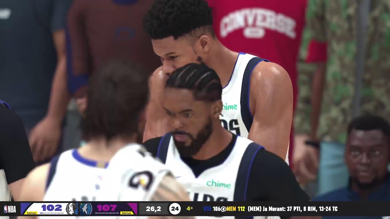 Timberwolves Mavs 2nd half
