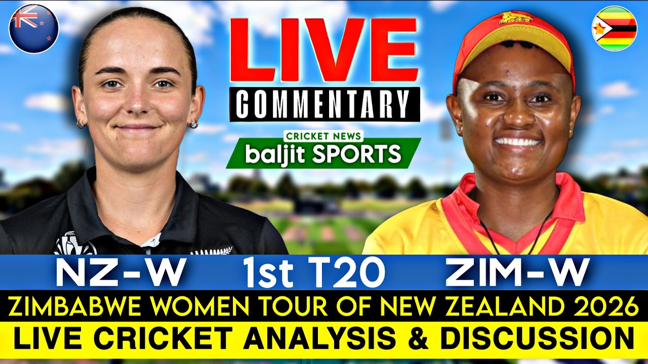 🔴 Live | Zimbabwe Women vs New Zealand Women Live | ZIM-W vs NZ-W | Score Commentary