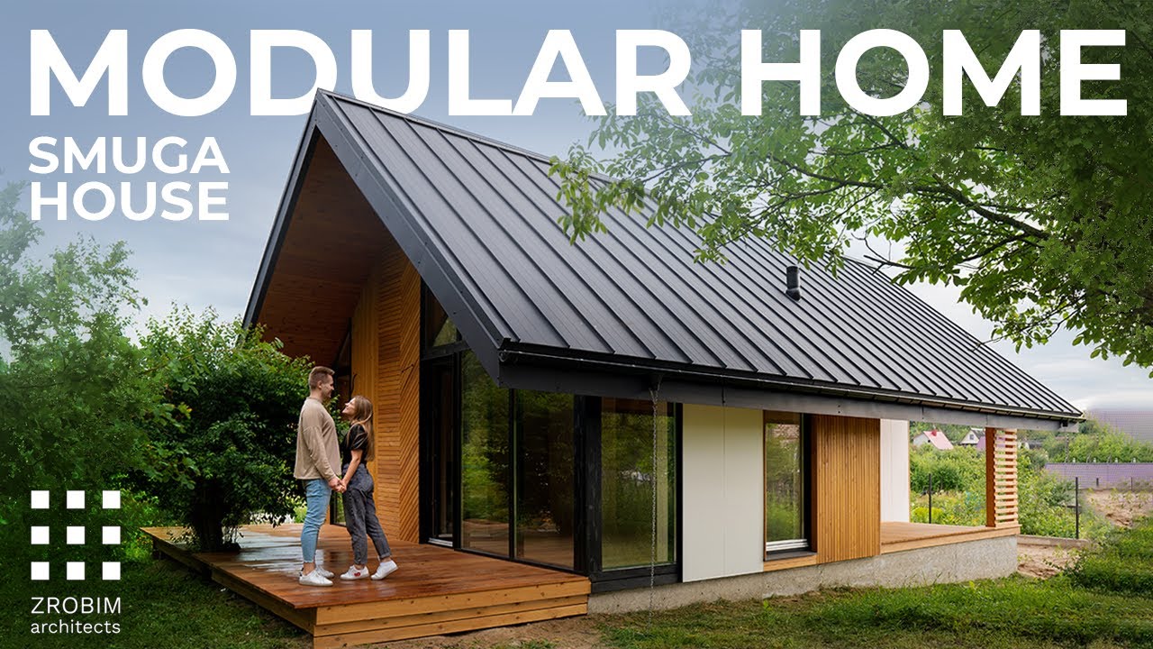 Модульный дом Prefab, обзор современной устойчивой архитектуры
