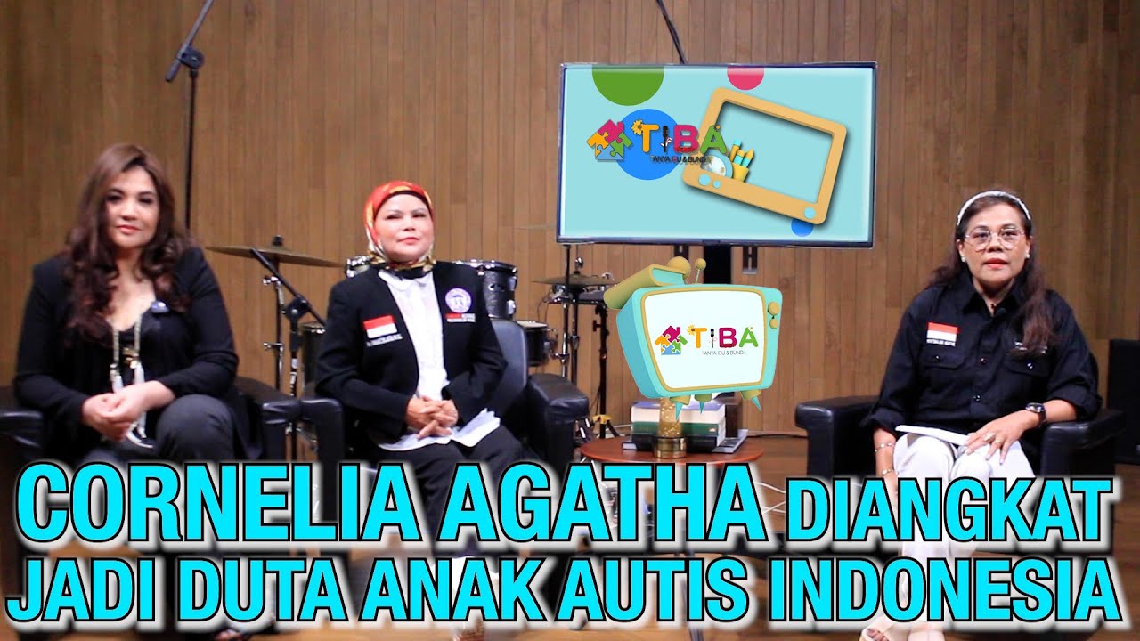 TIBA SPESIAL| CORNELIA AGATHA DINOBATKAN JADI DUTA ANAK AUTIS INDONESIA OLEH KEMENPPPA