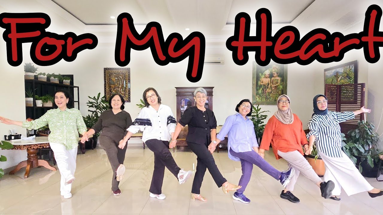For My Heart Linedance - Vee Trias dkk (Jan 2026) - High Beginner Level - Lege LD