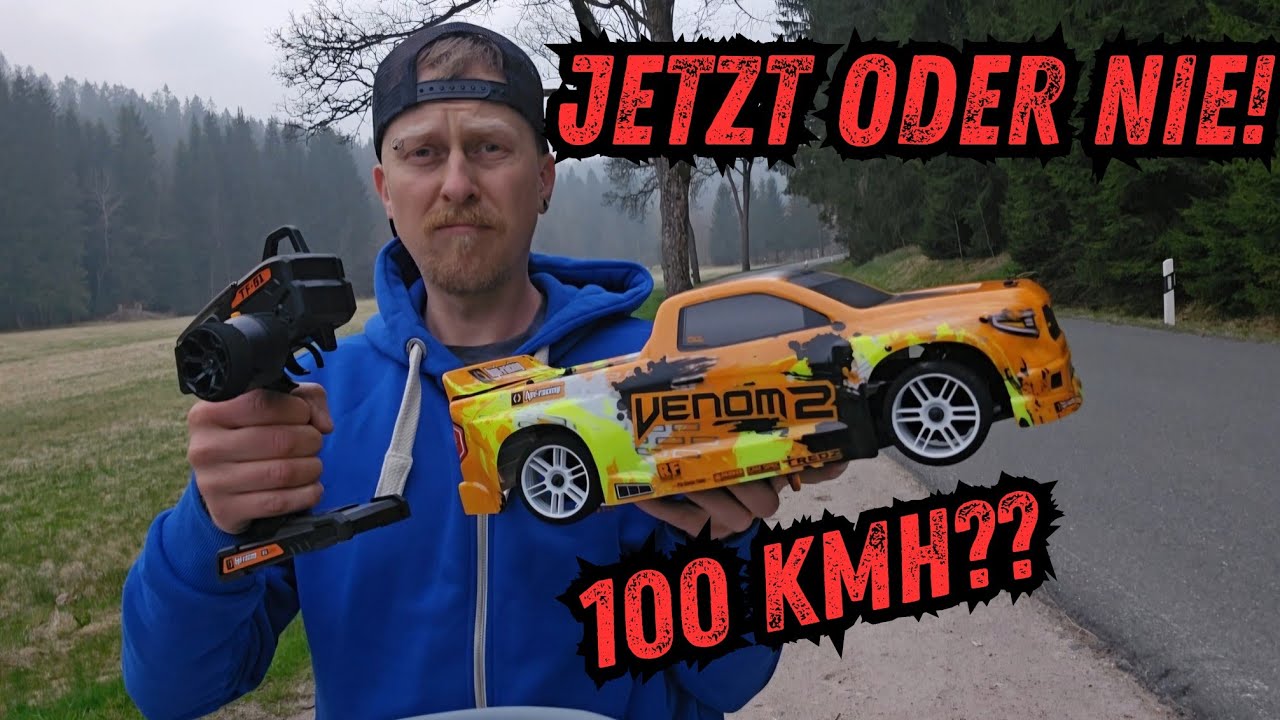 HPI VENOM2: repariert & getunt - 100 km/h? LETZTER Versuch!