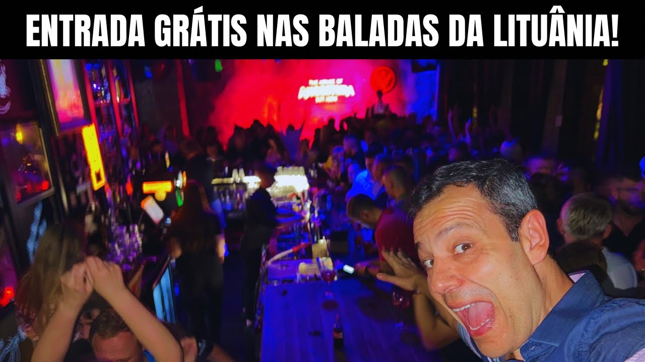 A NOITE DE VILNIUS CAPITAL DA LITUÂNIA