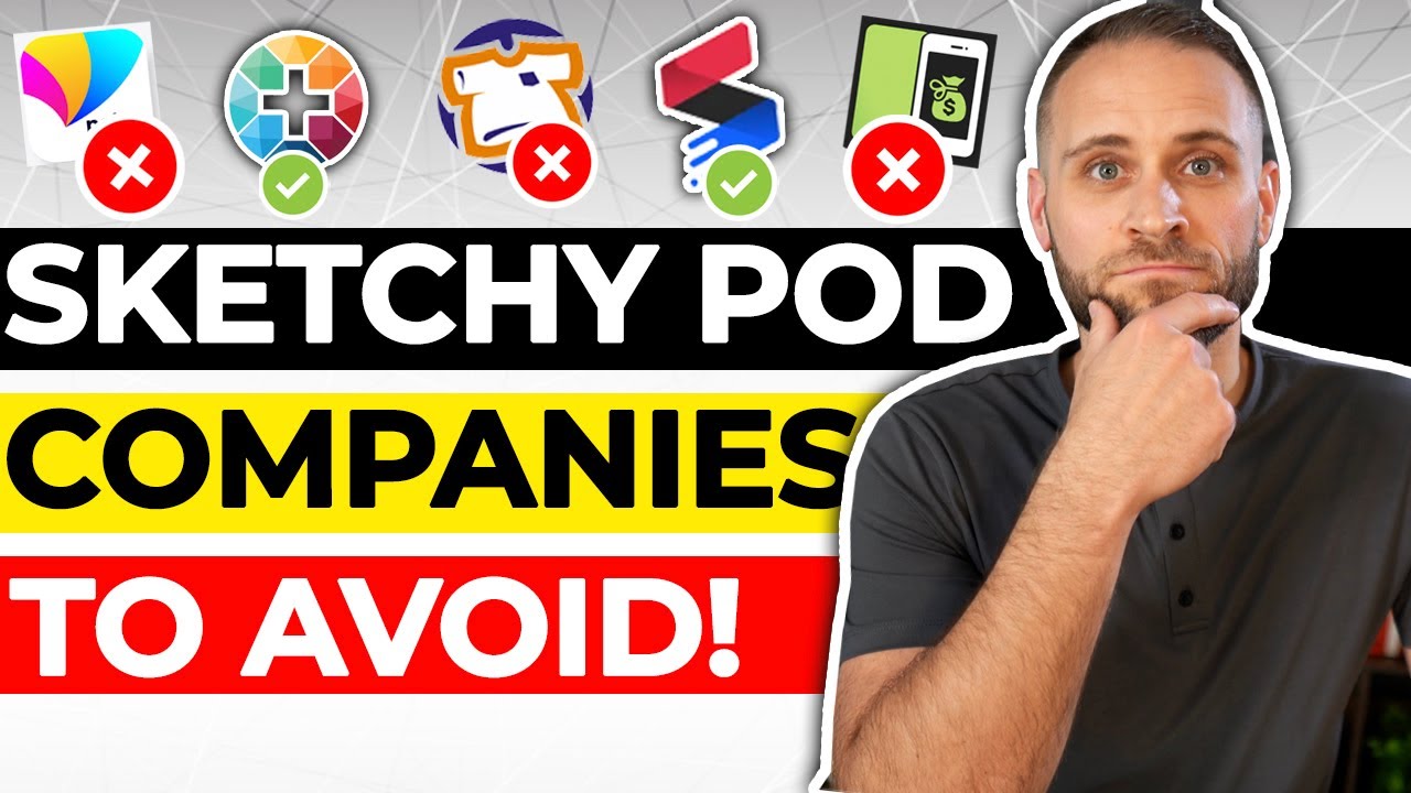 Sketchy Print On Demand Companies! (And The Best For Beginners)