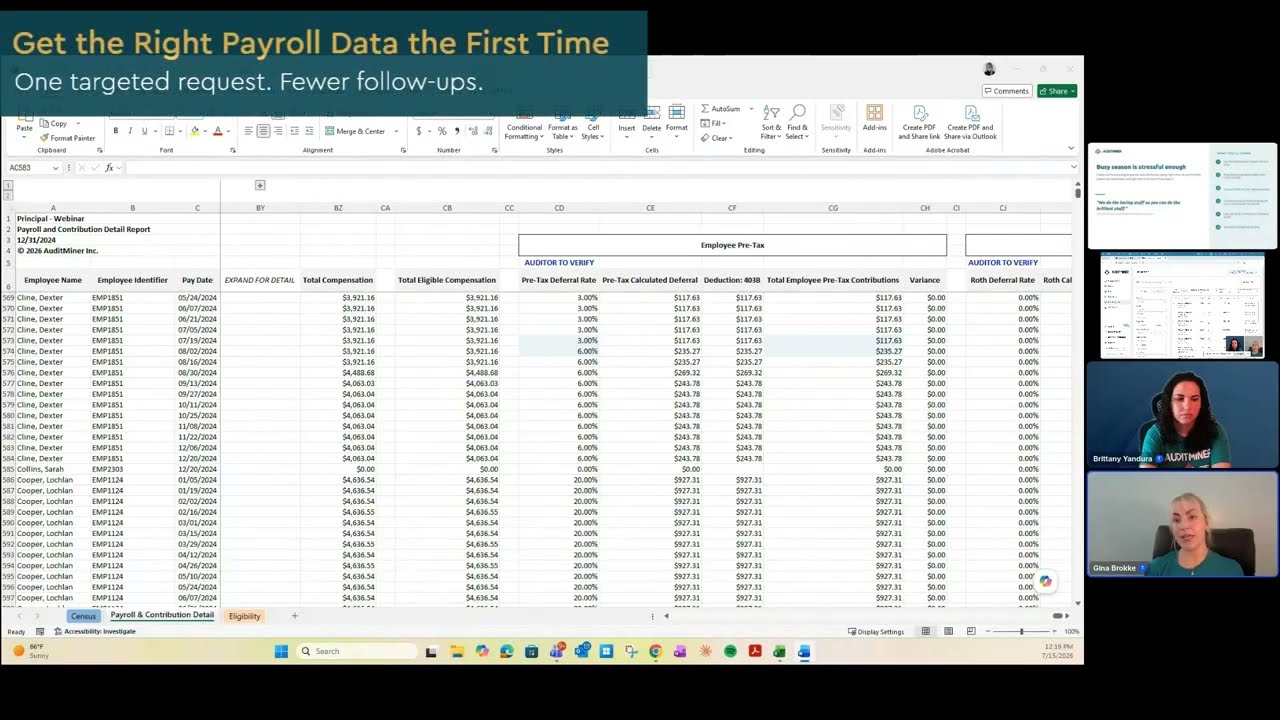 Get the Right Payroll Data the First Time | Webinar