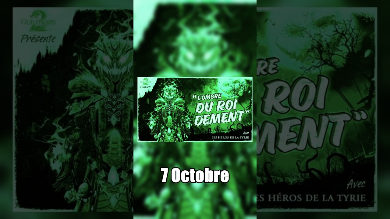 Halloween GW2 arrive plus t&ocirc;t cette ann&eacute;e 🎃 | Ombre du Roi D&eacute;ment 2025
