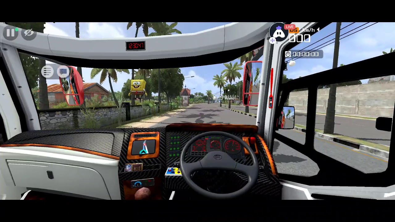 English Bus Simulator Indonesia : 👍 Good stream | Playing Solo | Streaming with Turnip
