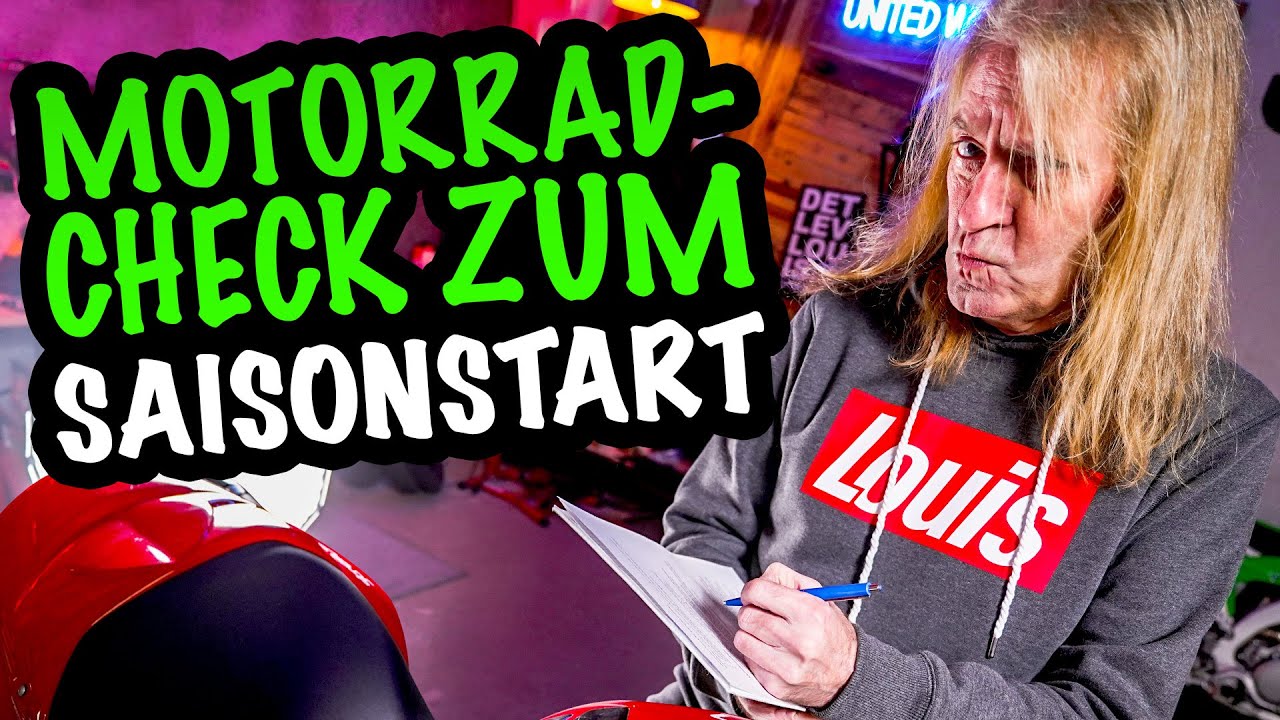 Frühjahrs-Check an DEINEM Motorrad – Das solltest DU machen!