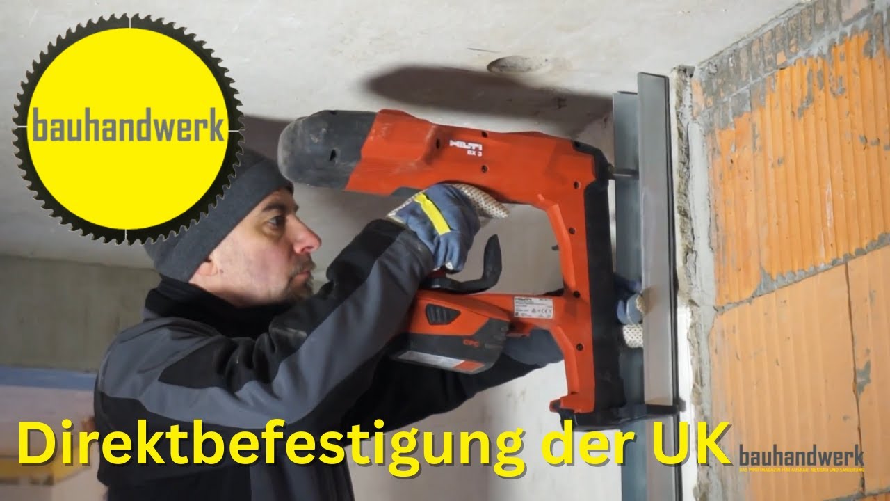 Direktbefestigungen im Trockenbau mit dem BX3 von Hilti