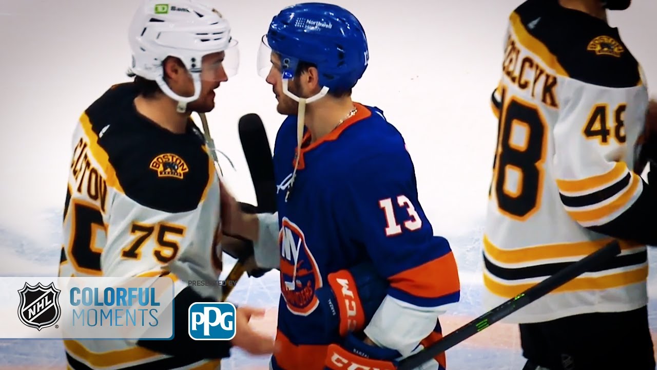 PPG Colorful Moments: Boston Bruins vs. New York Islanders