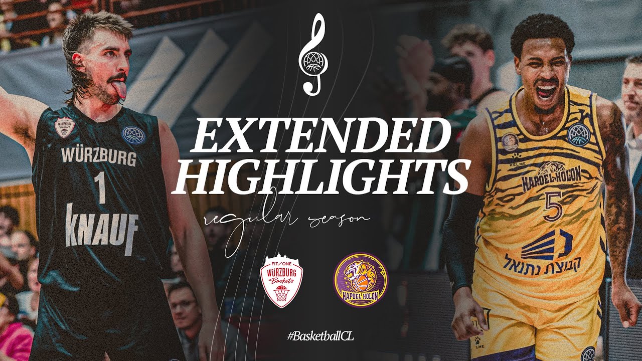 FIT/One Würzburg Baskets v Hapoel Netanel Holon | Full Game Highlights | #BasketballCL 2024-25