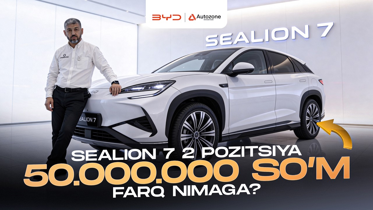 BYD Sealion 7 to'liq obzor! 🚀