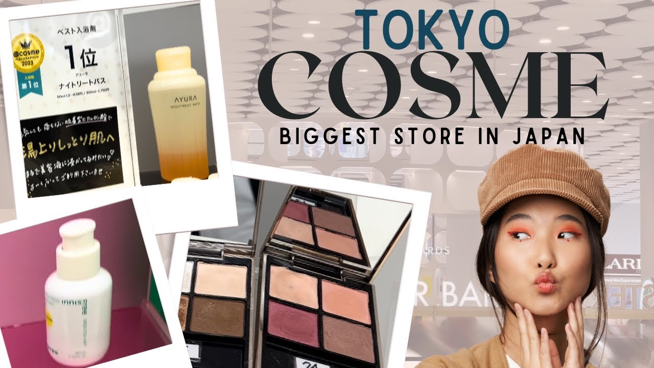 #1 BIGGEST COSME in Tokyo Japan 🇯🇵 Flagship store for J-BEAUTY & Global Beauty brands