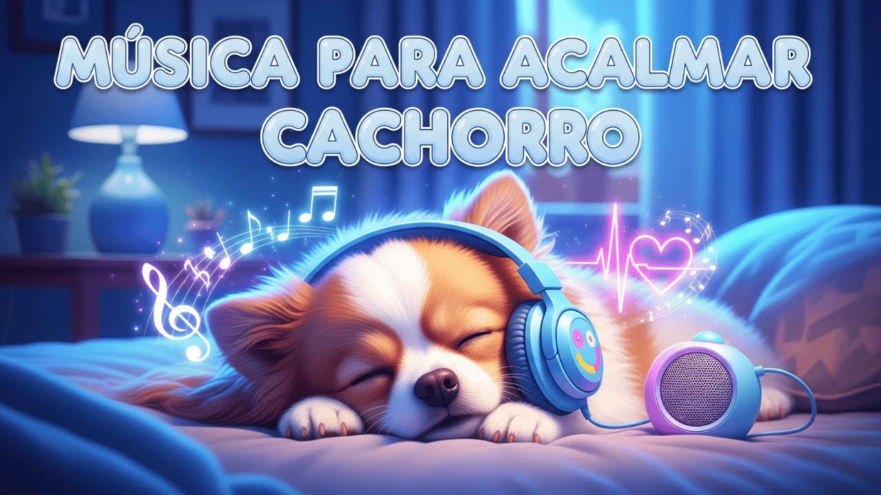 1 HORA de M&Uacute;SICA IN&Eacute;DITA para acalmar CACHORRO ANSIOSO