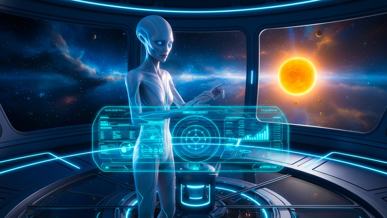 🌠 Pleiadian Alien Light Transmission 👽 Cosmic Healing Frequencies | 528Hz 963Hz ✨