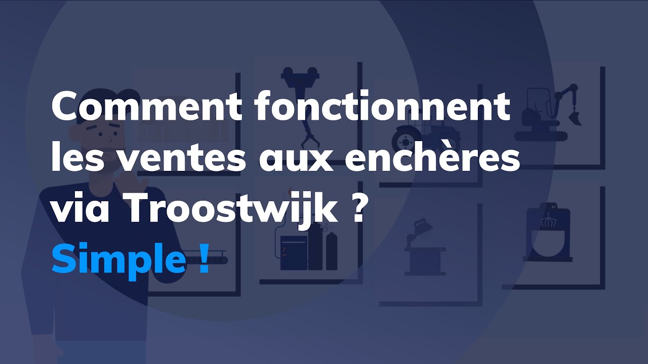 Comment fonctionnent les ventes aux ench&egrave;res via Troostwijk ?