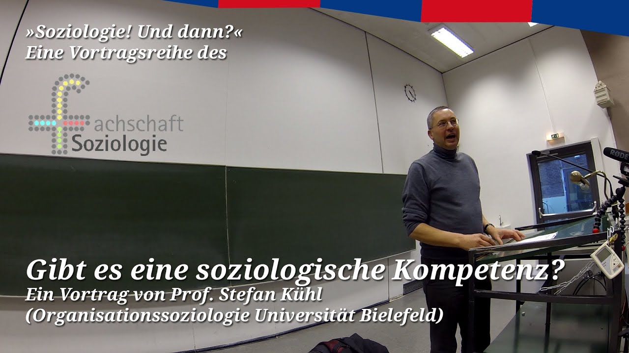 Vortrag Fachschaft Soziologie: Soziologische Kompetenz