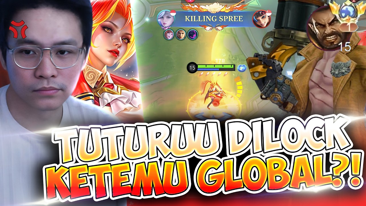 KETEMU TOP GLOBAL 1 ROGER, TUTURU GAK DIKASIH MAIN DARI AWAL GAME ?! - Mobile Legends