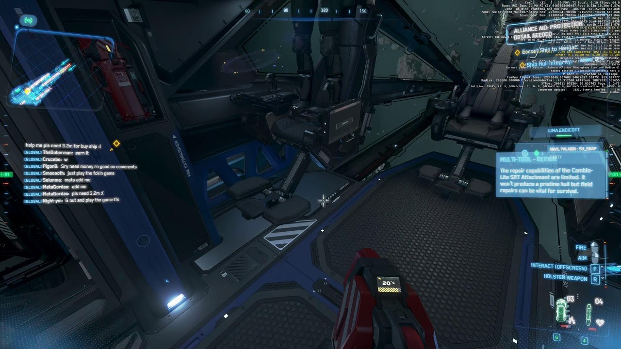 New Salvage Mission + Alliance Aid | Star Citizen 4.6 | 4K HDR